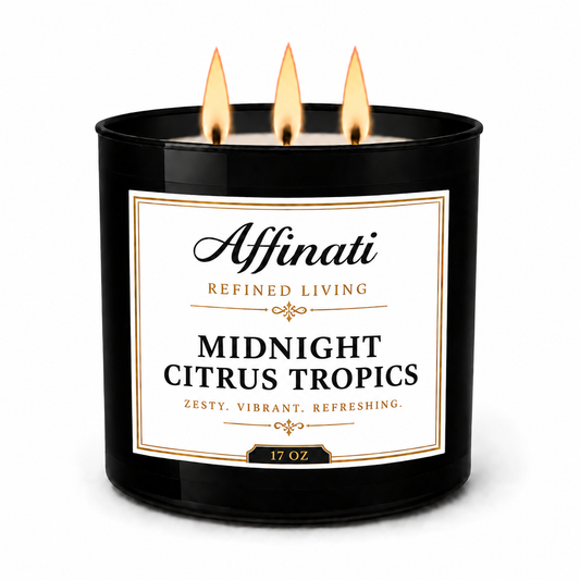 3-Wick Midnight Citrus Tropics Candle