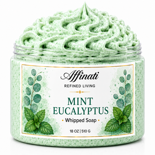 Mint Eucalyptus Geslagen Zeep