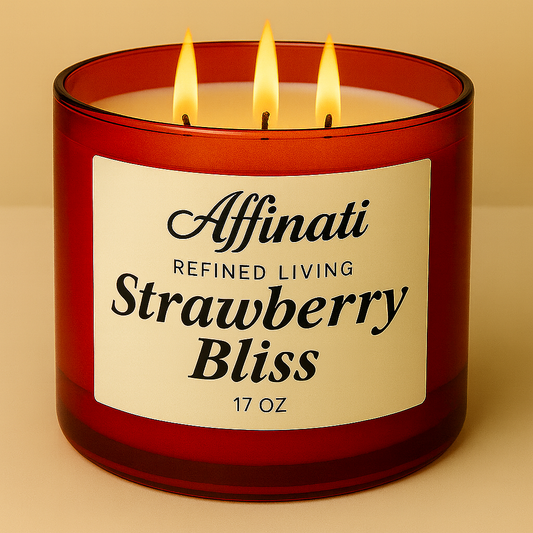 3-Wick Strawberry Bliss Candle