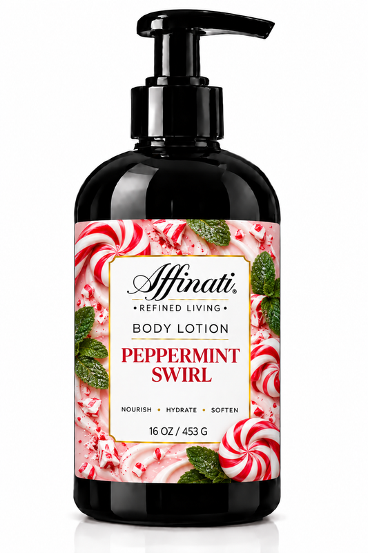 Bodylotion med pepparmintssnurra