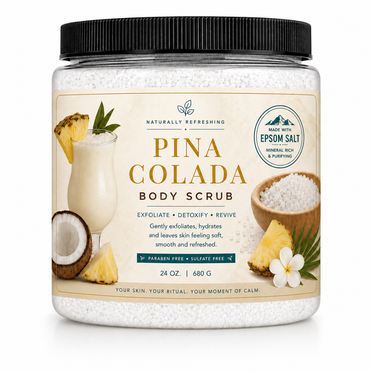 Scrub corpo alla piña colada | Sale di Epsom