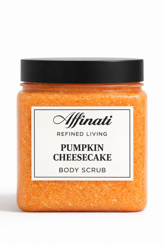 Pumpkin Cheesecake Body Scrub 64 oz | Whipped Salt Scrub - Affinati