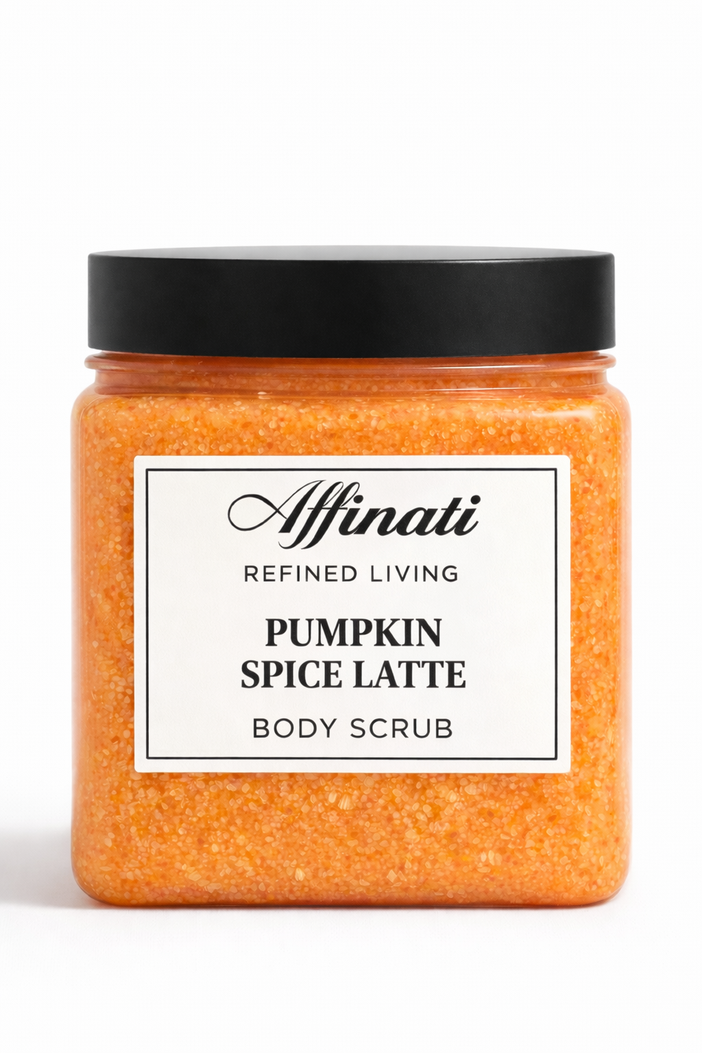Pumpkin Spice Latte Body Scrub 64 oz | Whipped Salt Scrub - Affinati