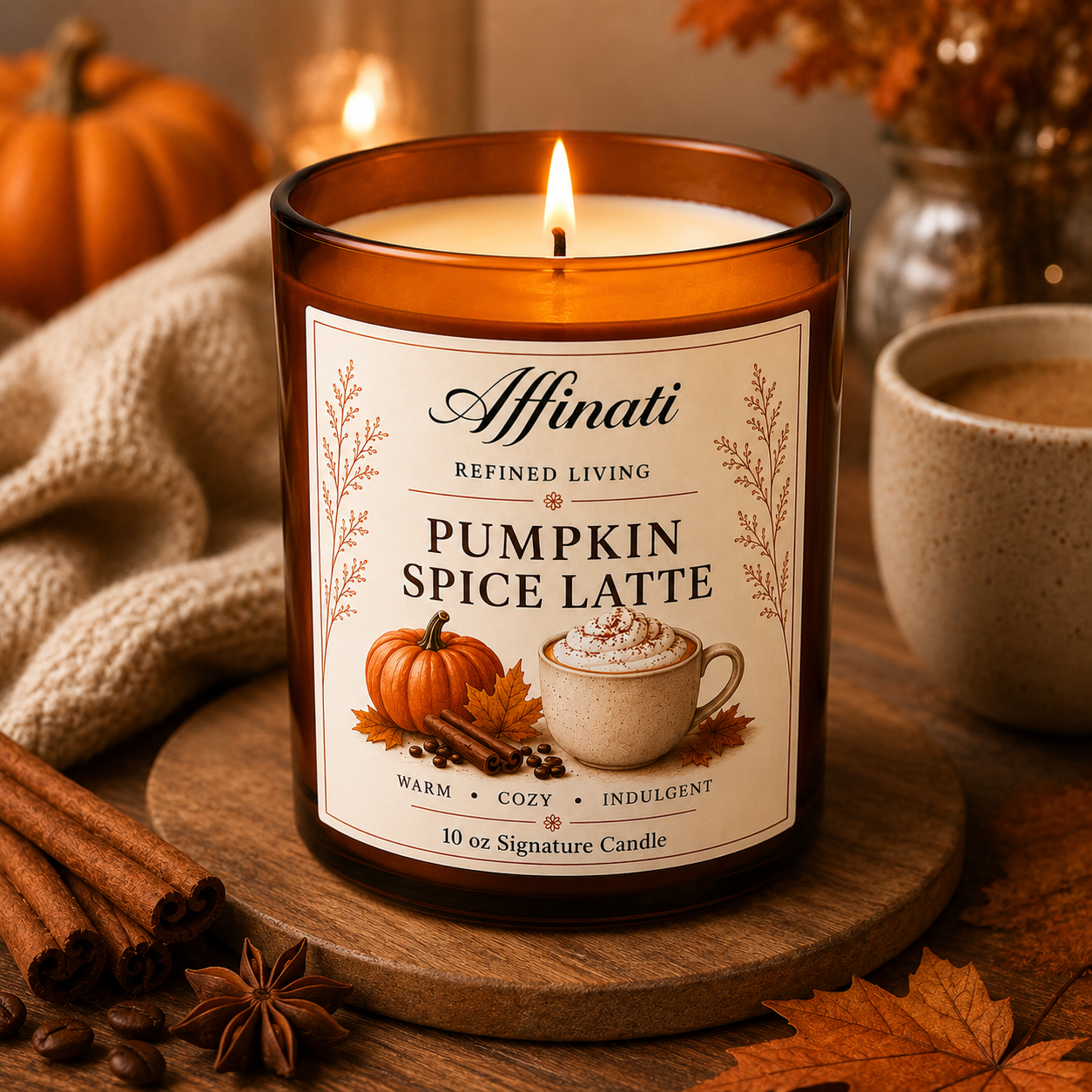 Svíčka Pumpkin Spice Latte Signature