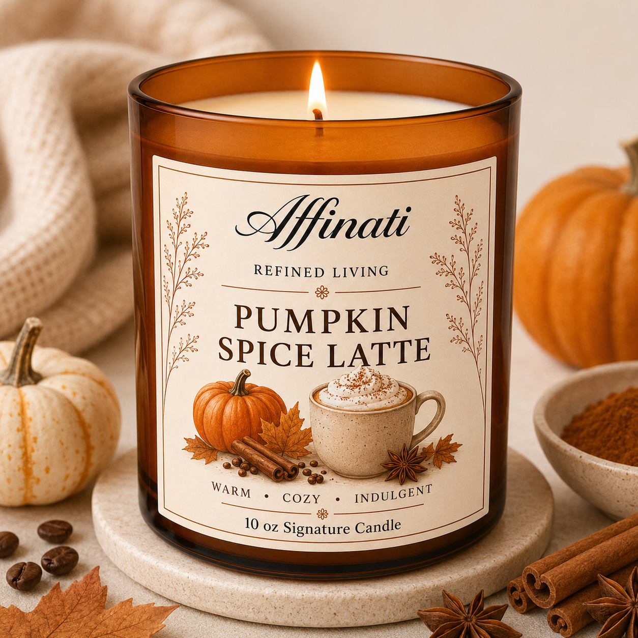 Svíčka Pumpkin Spice Latte Signature