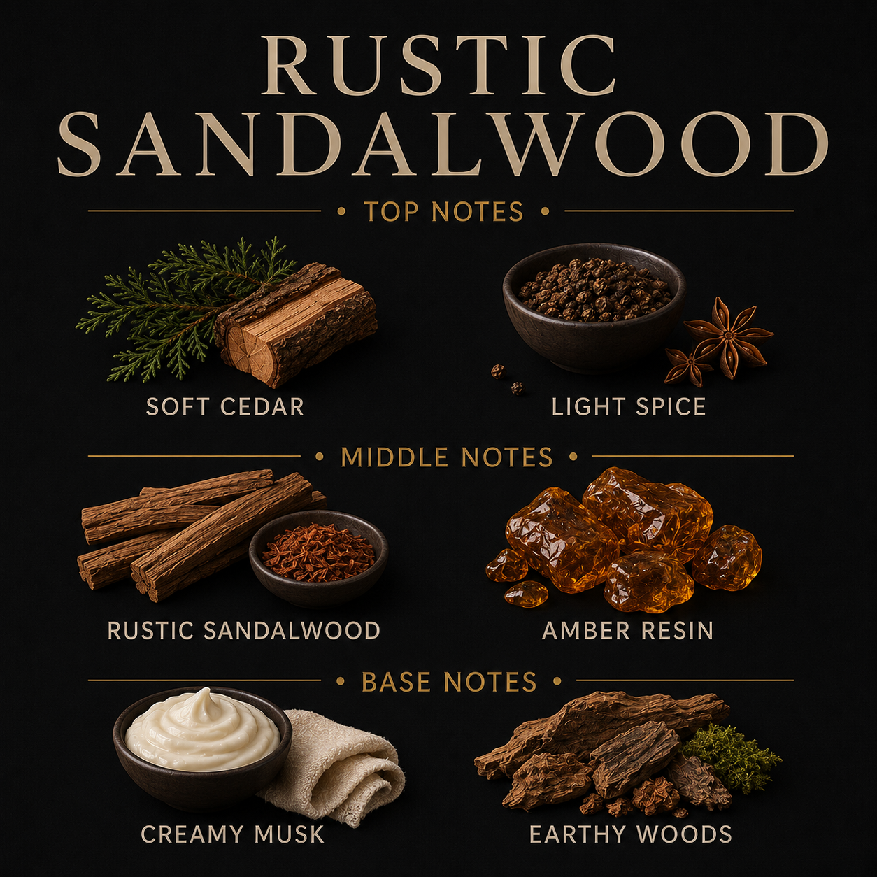 Rustikk sandeltre signaturlys