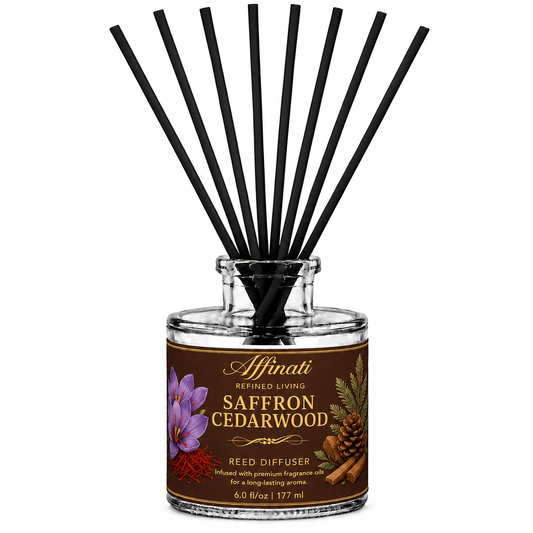 Dyfuzor trzcinowy Saffron Cedarwood
