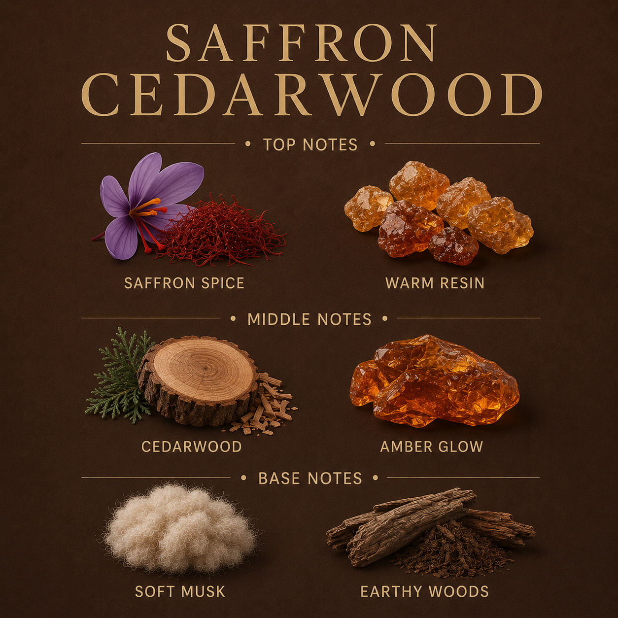 Jabón Batido de Azafrán y Madera de Cedro