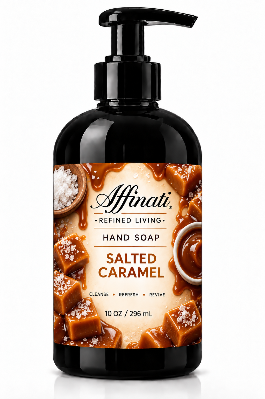 Jabón de manos caramelo salado