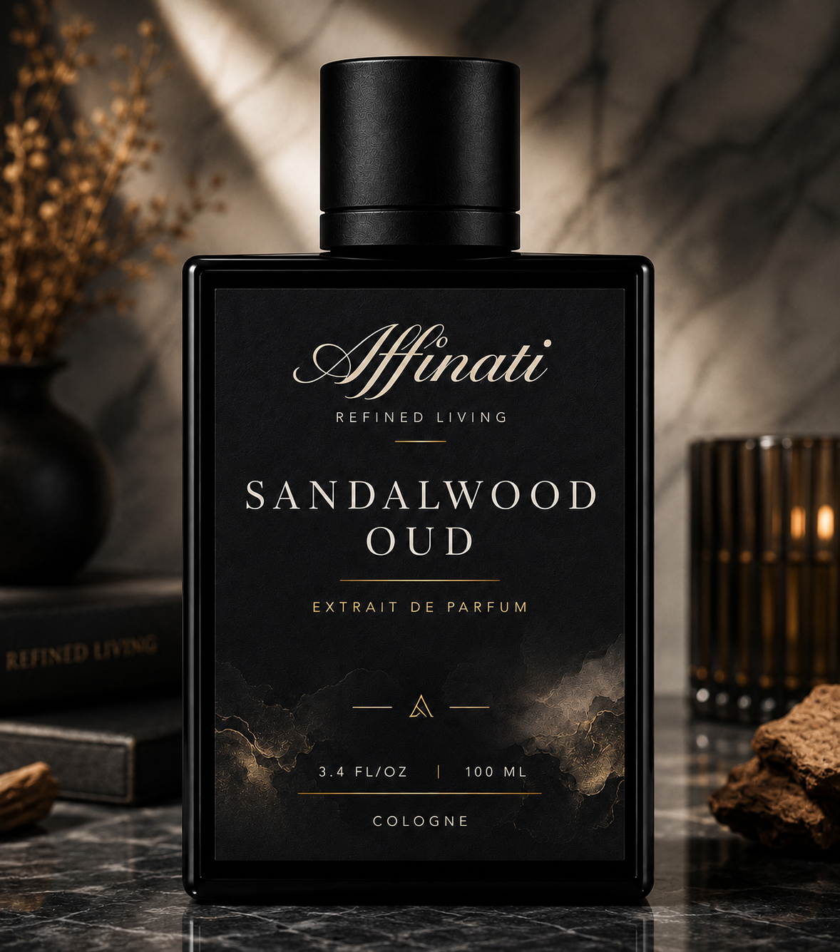 Eau de Cologne au bois de santal et à l’oud