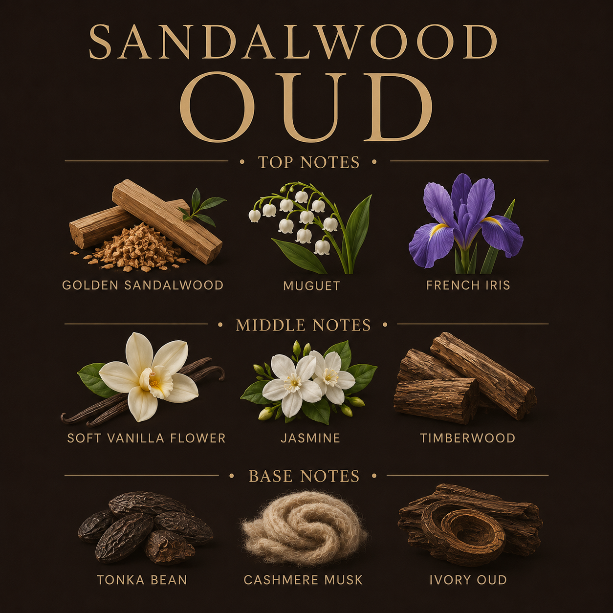 Eau de Cologne au bois de santal et à l’oud