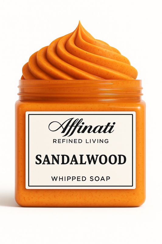 Sandalwood Whipped Soap - 64 oz - Affinati