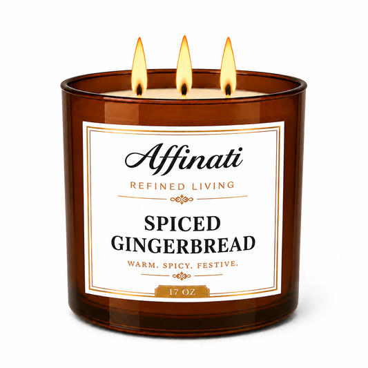 3-Wick Spiced Gingerbread Candle