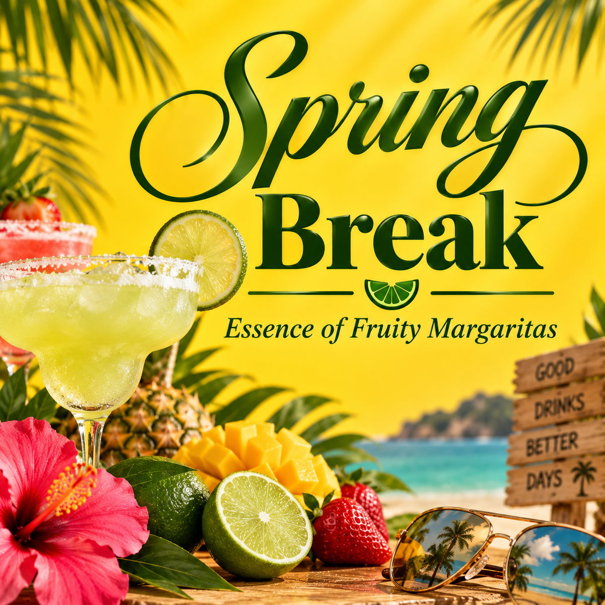 Vela Spring Break 24 oz – Vela de Doble Mecha Colección Atemporal