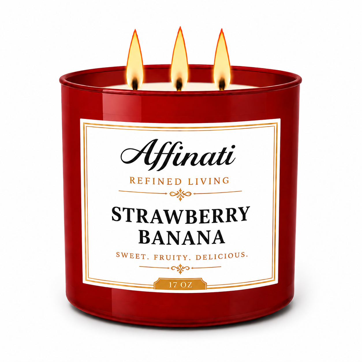 Świeca Strawberry Banana 3-Wick