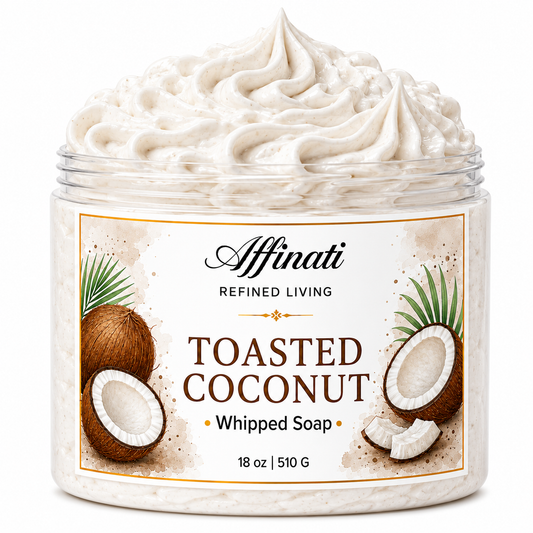 Toasted Coconut Whipped Soap