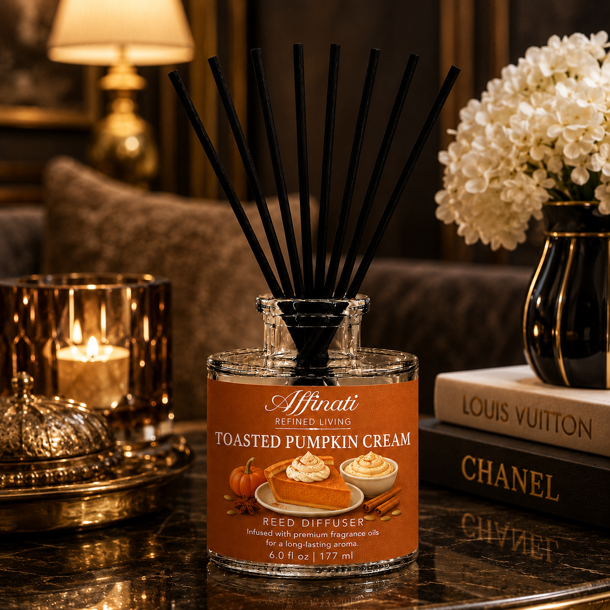 Toasted Pumpkin Cream Reed Diffuser