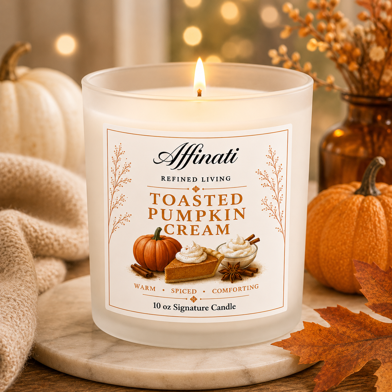 Świeca sygnaturowa Toasted Pumpkin Cream