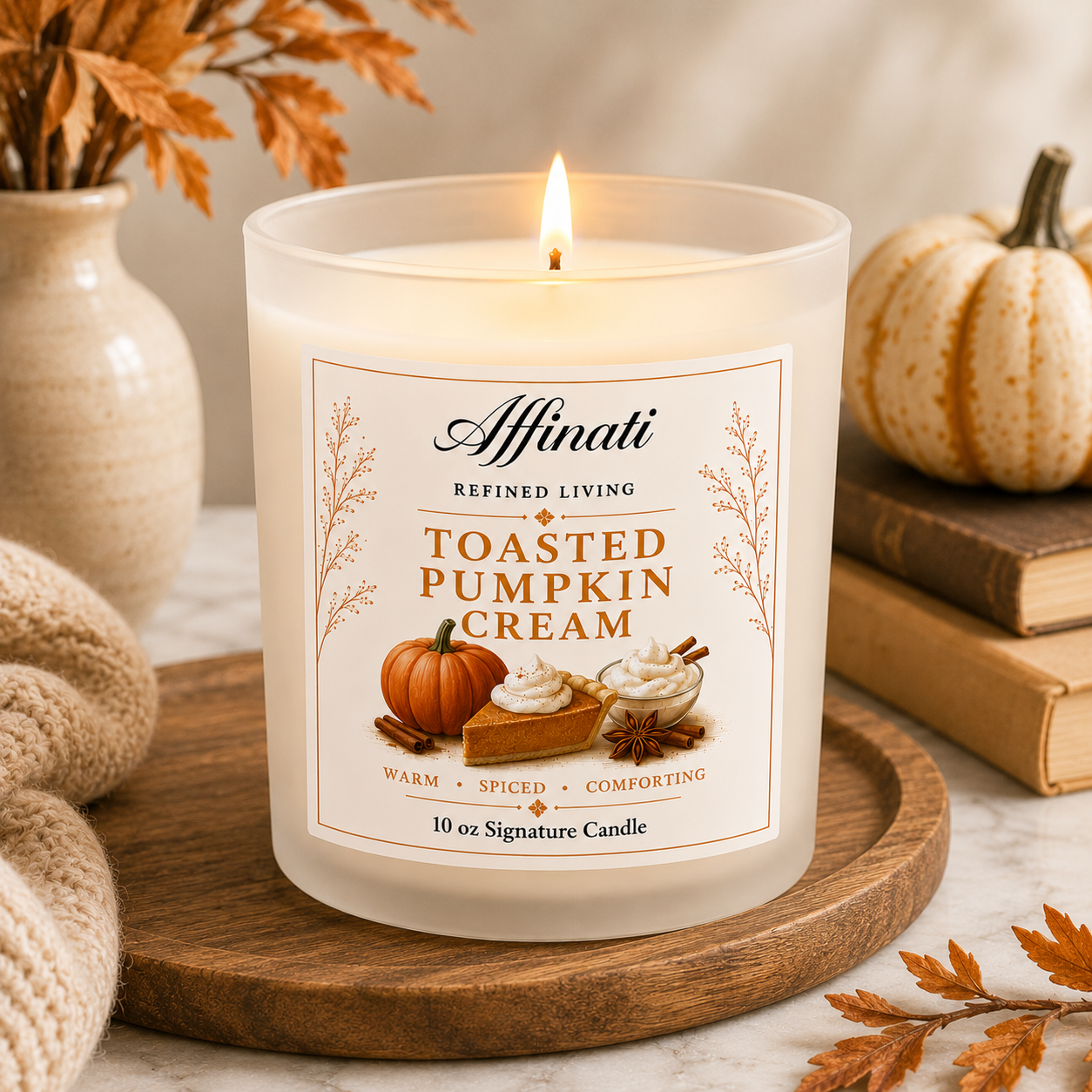 Świeca sygnaturowa Toasted Pumpkin Cream