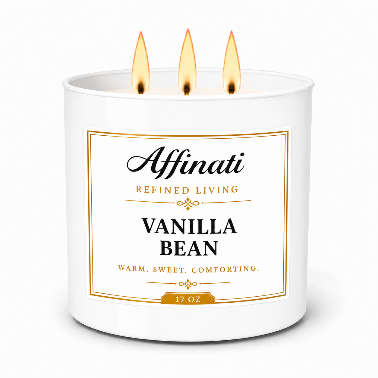 Svíčka Vanilla Bean se 3 knoty
