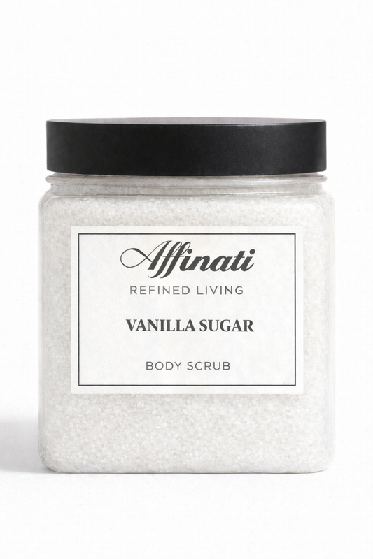 Vanilla Sugar Body Scrub 64 oz | Whipped Salt Scrub - Affinati