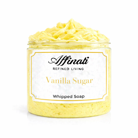 Vanilla Sugar Whipped Soap - 20 oz - Affinati