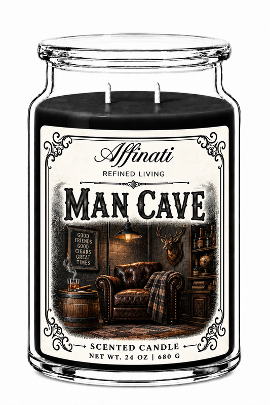 Man Cave 24 oz-ljus - Timeless Collection-ljus med två vekar