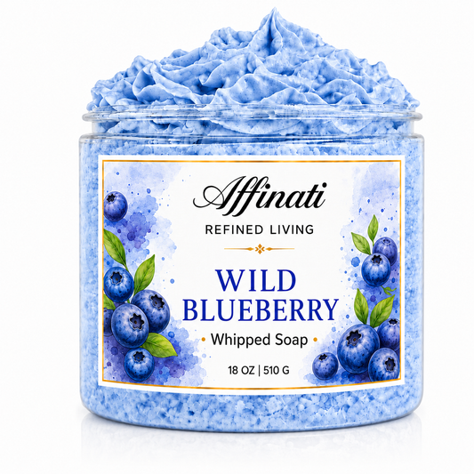 Wild Blueberry Whipped Soap